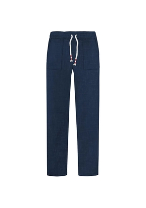 MC2 Saint Barth drawstring-fastening trousers - Blue