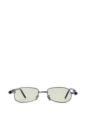 Kuboraum round-frame sunglasses - Grey