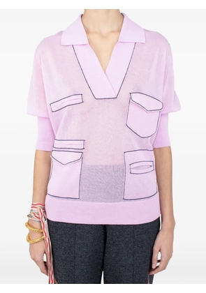 Kiko Kostadinov Kreiner polo shirt - Pink