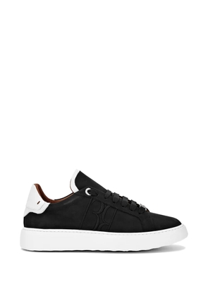 Billionaire logo low-top sneakers - Black