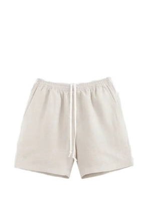 TRUE TRIBE Neat drawstring shorts - Neutrals