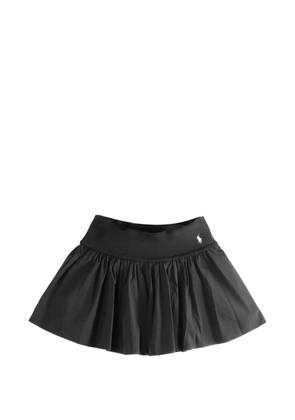 Polo Ralph Lauren gathered mini skirt - Black