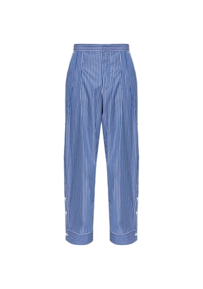 LOEWE striped trousers - Blue