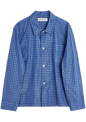 OUR LEGACY Heusen shirt - Blue