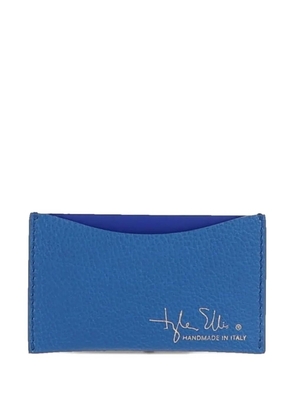 Tyler Ellis Wynn pebbled cardholder - Blue