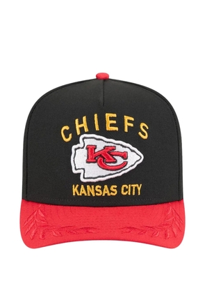 NEW ERA CAP a-frame snapback hat - Black