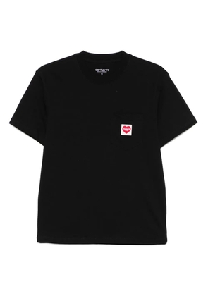 Carhartt WIP logo-patch T-shirt - Black