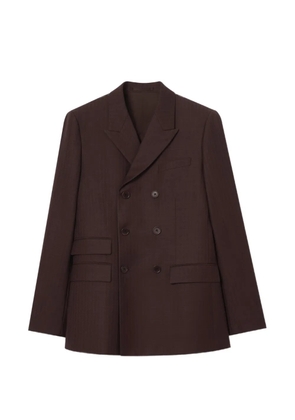 Burberry double-breasted blazer - Brown