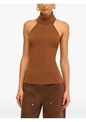 Cult Gaia open-back top - Brown