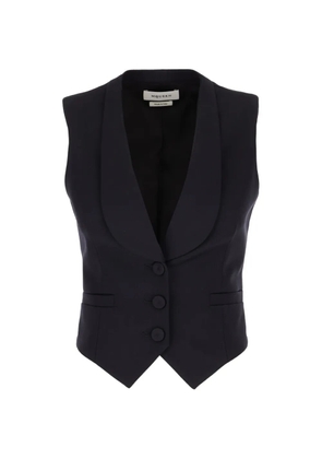 Alexander McQueen buttoned vest - Blue