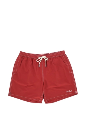 MC2 Saint Barth drawstring-fastening swim shorts - Red