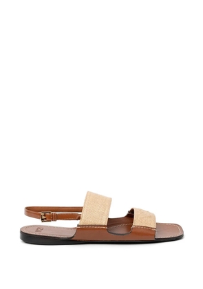 Nº21 strap-detail sandals - Brown