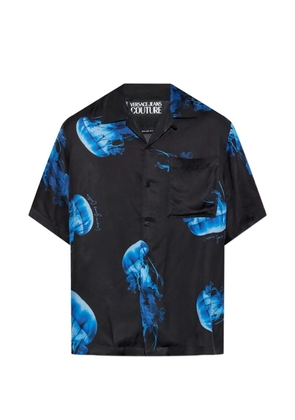 Versace Jeans Couture jellyfish-print shirt - Black
