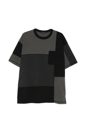 Comme des Garçons Homme patchwork T-shirt - Black