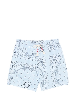 MC2 Saint Barth bandana-pattern swim shorts - Blue