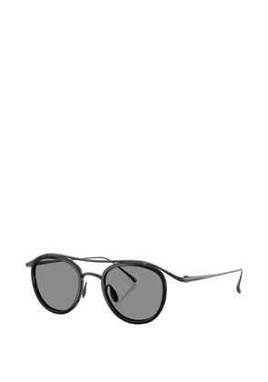 Giorgio Armani round-frame sunglasses - Black