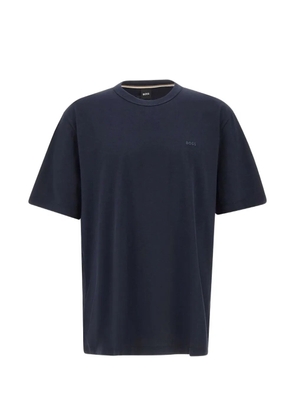 BOSS logo-print T-shirt - Blue