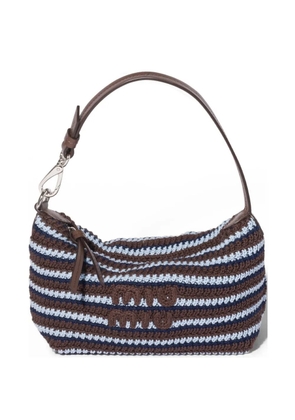 Miu Miu crochet pouch - Brown