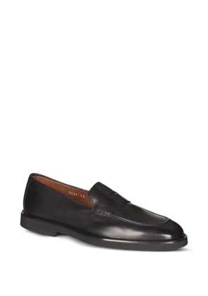 Doucal's flat loafers - Black