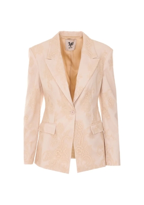 Aniye By lace-embroidery blazer - Pink