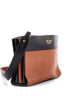 Prada Pre-Owned Bibliotheque City Calfskin Small shoulder bag - Black