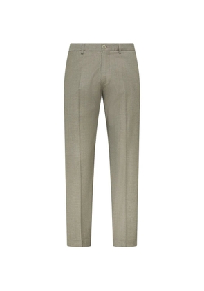 Cruna button-fastening trousers - Neutrals