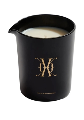 Kiki de Montparnasse small Jasmine massage oil candle - Black