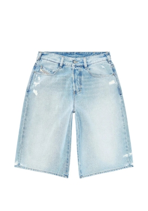Diesel D-Enim-M distressed denim shorts - Blue