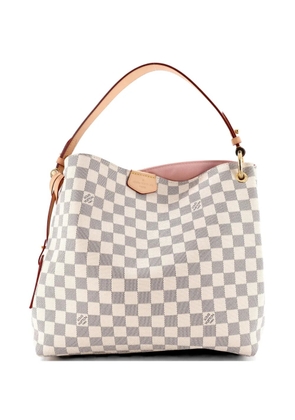 Louis Vuitton Pre-Owned Graceful Handbag Damier PM hobo bag - White