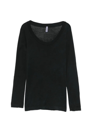 Daniele Fiesoli Madonna neckline T-shirt - Black