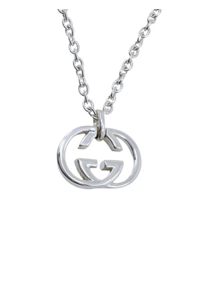 Gucci Pre-Owned 2015-2020 Sterling Silver Interlocking G Pendant necklace