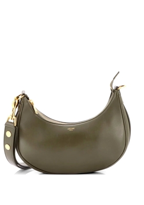Celine Pre-Owned Ava Strap Bag Leather Medium hobo bag - Green