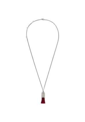 LEMAIRE Nano Personal Brush adjustable necklace - Silver