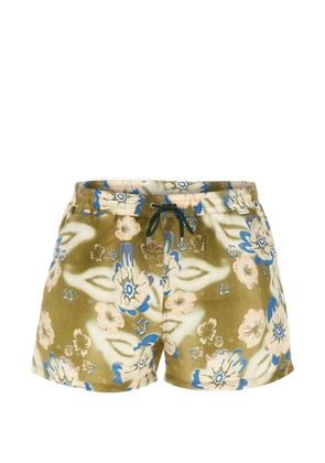 Paul Smith floral swim shorts - Green
