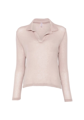 Daniele Fiesoli long-sleeve polo - Pink