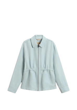 Woolrich linen-blend jacket - Blue
