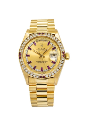 Rolex Day-Date diamond 36mm watch - Gold