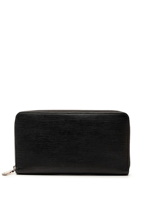 Louis Vuitton Pre-Owned 2019 Epi Zippy Wallet long wallets - Black