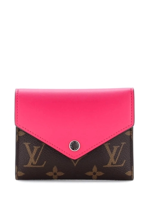 Louis Vuitton Pre-Owned Victorine Wallet Monogram Canvas and Leather small wallets - Brown