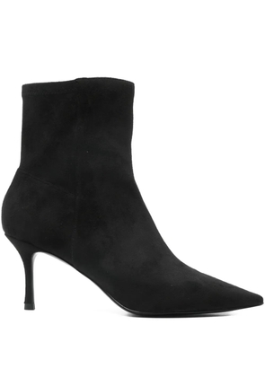 CAFèNOIR pointed-toe boots - Black