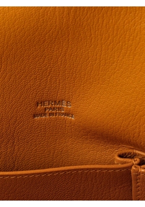 Hermès Pre-Owned Verso Jypsiere Bag Clemence 34 crossbody bag - Orange
