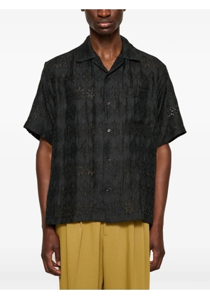 Cmmn Swdn floral shirt - Black