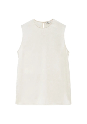 ANINE BING Malia sleeveless top - Neutrals