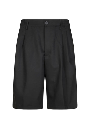 WOC Lusaka pleated shorts - Black