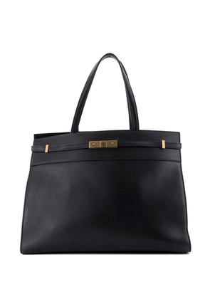 Saint Laurent Pre-Owned Manhattan Leather Medium tote bag - Black