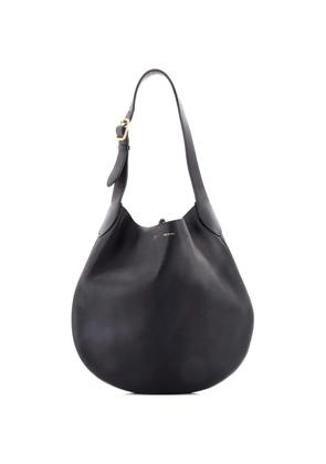 Celine Pre-Owned Belted Leather Medium hobo bag - Black