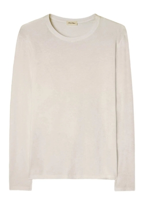 American Vintage long-sleeve round-neck T-shirt - White