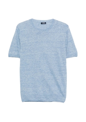 Barba linen T-shirt - Blue