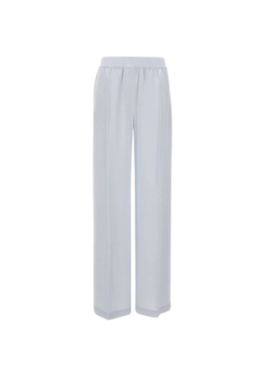 BOSS elasticated-waist trousers - Blue