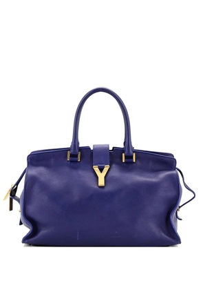Saint Laurent Pre-Owned Classic Y Cabas Leather Medium tote bag - Blue